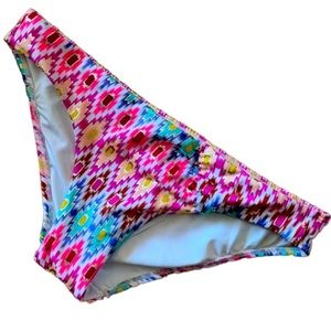 VICTORIA SECRET BIKINI BOTTOMS METALLIC THRED MULTICOLOR SIZE SMALL